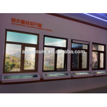 china aluminum wooden casement windows